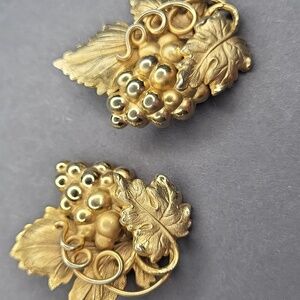 Rare Napier Clip Earrings